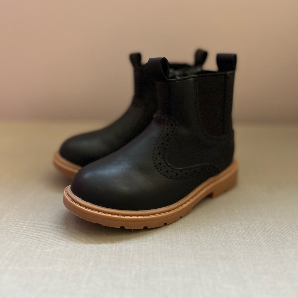 Toddler Waterproof Outdoor Side Zip Ankle Boots
